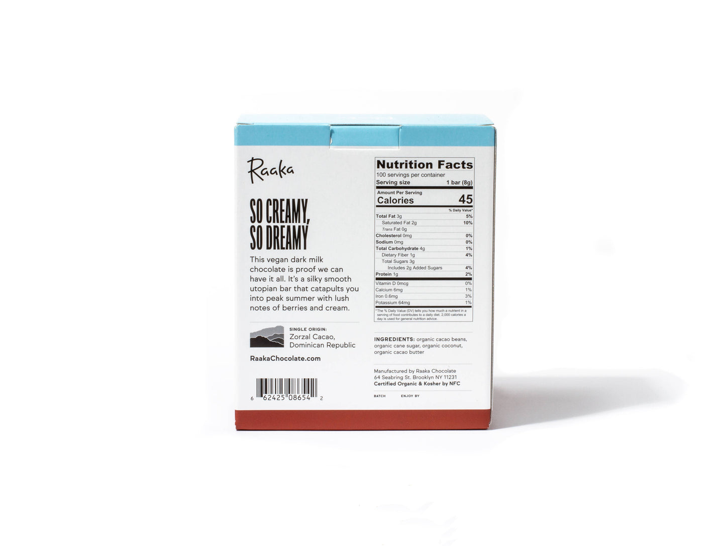 60% Coconut Milk Mini Chocolate Bars