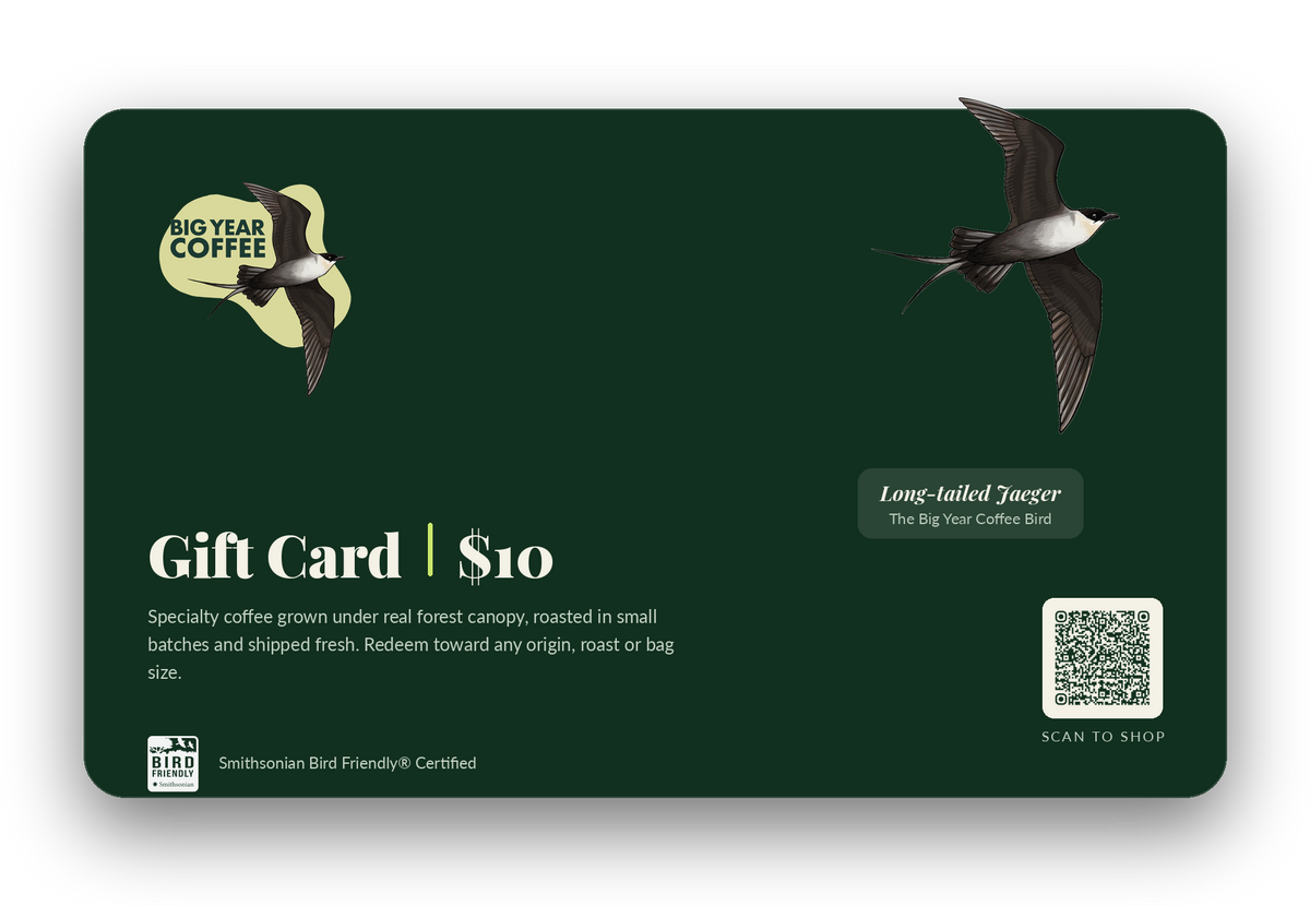 Big Year Coffee Gift Card
