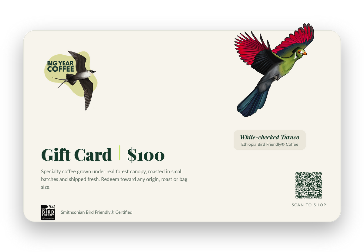 Big Year Coffee Gift Card