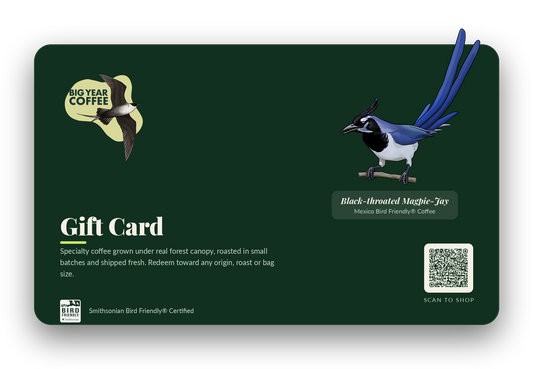 Big Year Coffee Gift Card